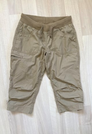 Y2K Beige Cargo Jorts