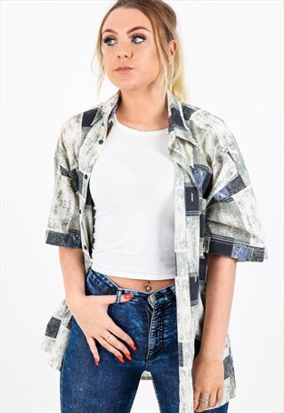 VINTAGE PATTERNED SHIRT S445