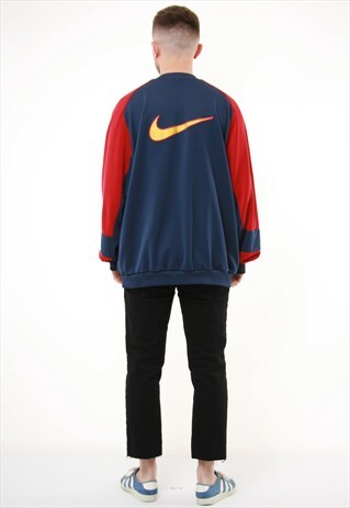 VINTAGE OLDSCHOOL NIKE F.C.BARCELONA SWEATSHIRT 14122