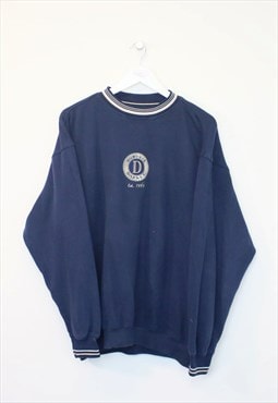 Vintage Gear Golf big logo sweatshirt in navy. Best fits M