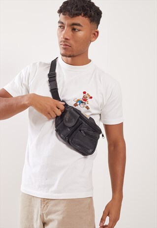 VINTAGE LEATHER FESTIVAL BUM BAG
