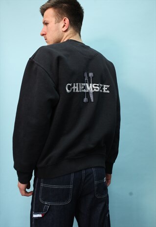 VINTAGE 90'S CHIEMSEE BLACK JUMPER