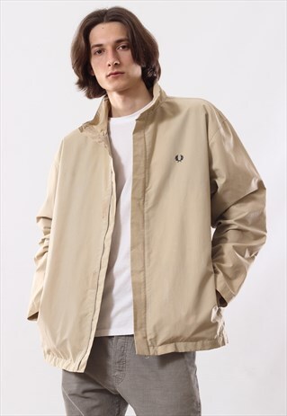 90'S VINTAGE MENS FRED PERRY WINDBREAKER JACKET COAT