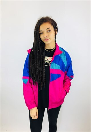 VINTAGE FESTIVAL 80S RAVE WINDBREAKER JACKET