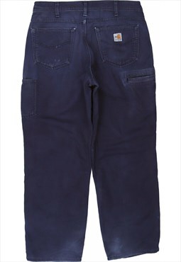 Vintage 90's Carhartt Trousers Cargo Baggy Workwear Pants