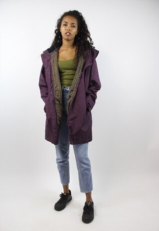 VINTAGE PURPLE PARKA JACKET