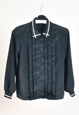 Vintage 80s blouse in black