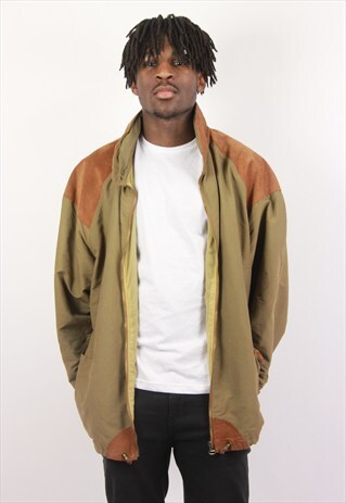 VINTAGE SUEDE COLLAR JACKET
