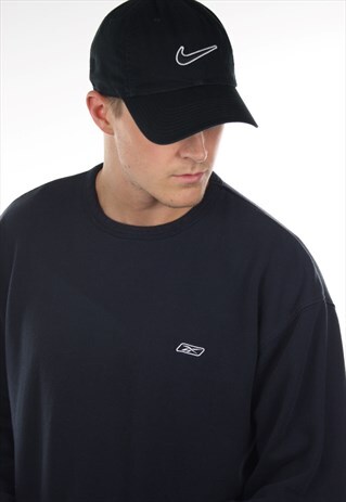 VINTAGE REEBOK SMALL LOGO SWEATSHIRT JUMPER