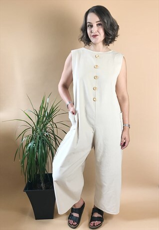 MINIMILIST CORDUROY RELAXED FIT JUMPSUIT