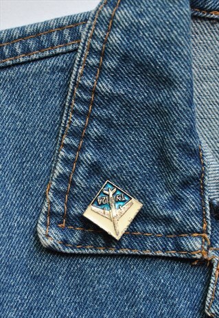 80S VINTAGE PLANE METAL PIN