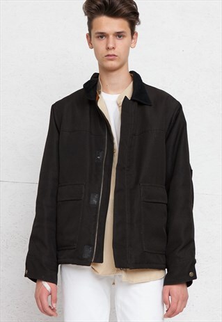 VINTAGE BLACK ROCKY JACKET