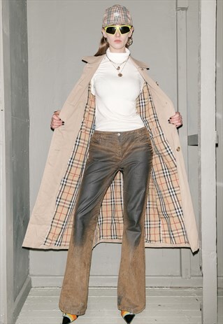 BURBERRYS VINTAGE BEIGE CLASSIC COAT
