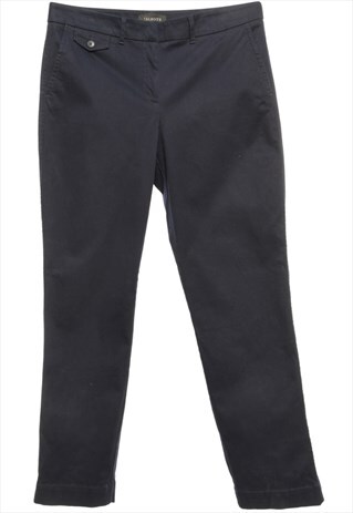 NAVY TALBOTS TROUSERS - W36