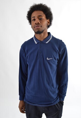 BLUE NIKE POLO T-SHIRT PS1876