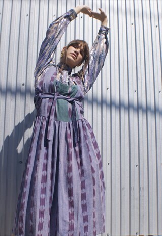 VINTAGE APRON COTTON SUMMER DRESS
