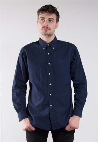 NAVY RALPH LAUREN SHIRT