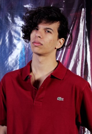 VINTAGE LACOSTE RED POLO SHIRT