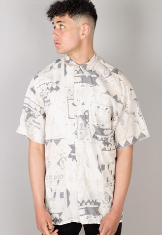 VINTAGE PATTERN SHIRT PTS165