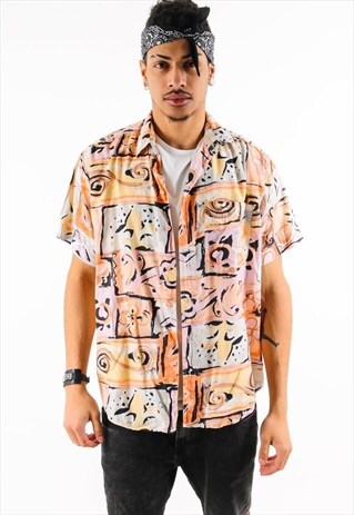 VINTAGE PATTERN SHIRT PSAW169D