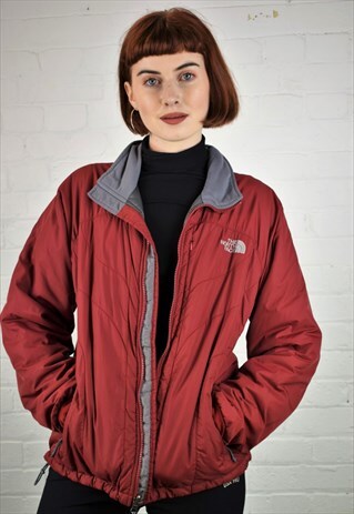 VINTAGE 90'S NORTH FACE PADDED NYLON JACKET