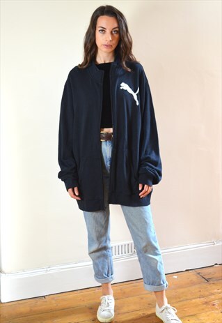 00S VINTAGE PUMA LOGO BLACK JACKET