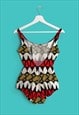 BENGER RIBANA VINTAGE 1960'S RETRO SWIMSUIT ONE-PIECE