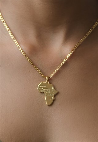 AFRICA NECKLACE GOLD