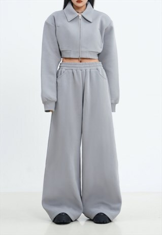 Women's Design thick gray suit set AW2022 VOL.2