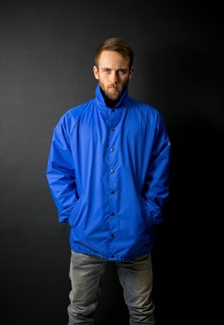 ROYAL BLUE RAIN JACKET
