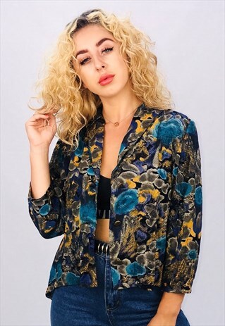 VINTAGE OVERSIZED PATTERN SHIRT