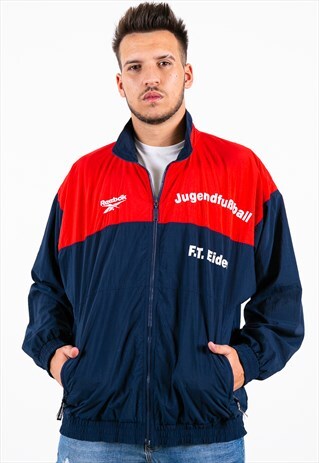 VINTAGE 80S REEBOK SHELL JACKET / S4483