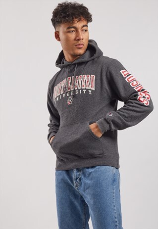 VINTAGE CHAMPION NORTH EASTERN UNIVERSITY HOODIE