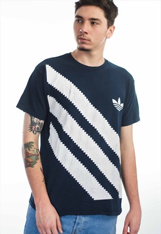 VINTAGE ADIDAS LOGO T-SHIRT 90S M 7.2