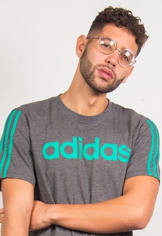VINTAGE ADIDAS T-SHIRT SPELLOUT