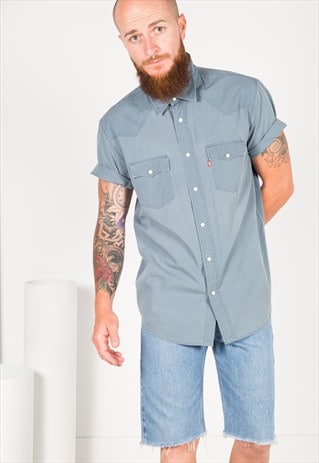 VINTAGE 80S LEVI'S WESTERN SHIRT S3280