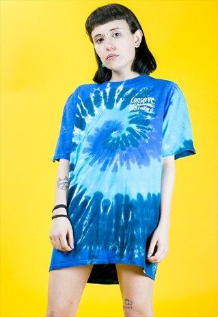 TIE-DYE T-SHIRT DRESS