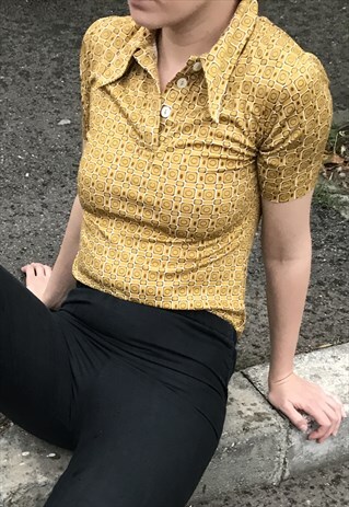70S MANUFACTURED MUSTARD TOP