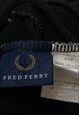 VINTAGE FRED PERRY BLACK TRACKSUIT BOTTOMS MENS