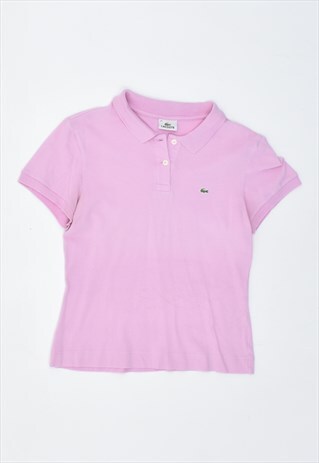 VINTAGE 90'S LACOSTE POLO SHIRT PINK