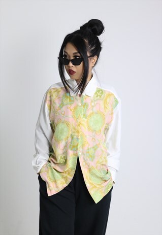 VINTAGE SILKY 90S OG PRINTED SHIRT