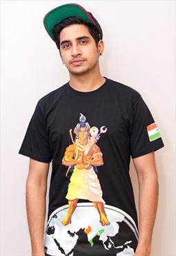 World Soldiers India T-Shirt (Black) - Limited Edition