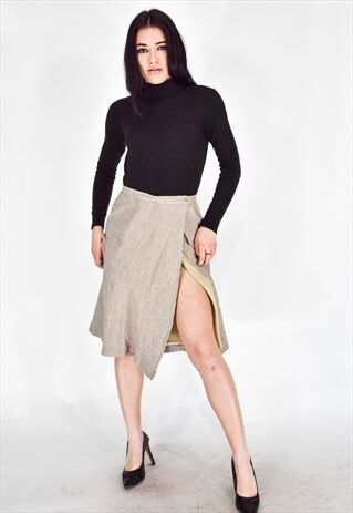 MAX MARA BEIGE CASUAL STYLE SKIRT
