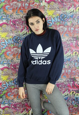 VINTAGE ADIDAS 90S SWEATSHIRT. BRANDED SPORTSWEAR.