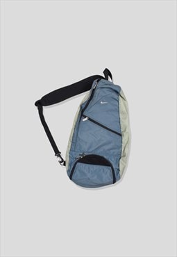 Vintage 00s Nike Sling Bag in Blue