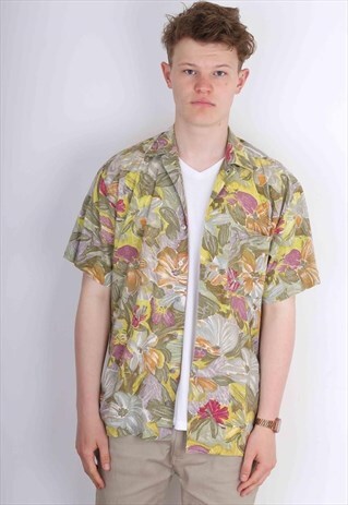 VINTAGE PATTERN SHIRT PTS113