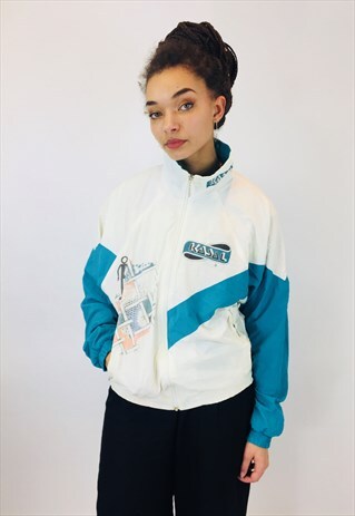 VINTAGE FESTIVAL 80S RAVE WINDBREAKER JACKET