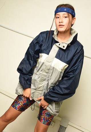 90S RETRO SHELL ATHLEISURE SPORTS JACKET PARKA