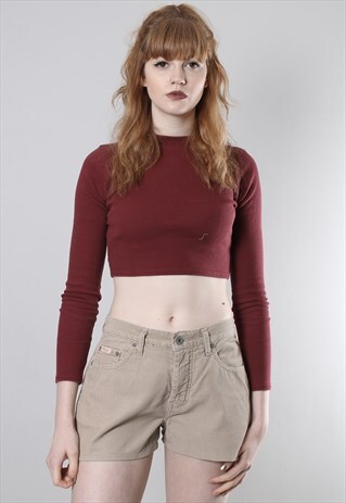 VINTAGE 90S BEIGE CORD SHORTS