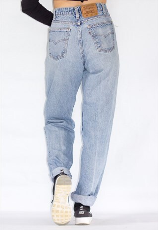 VINTAGE SUPER HIGH WAIST MOM JEANS